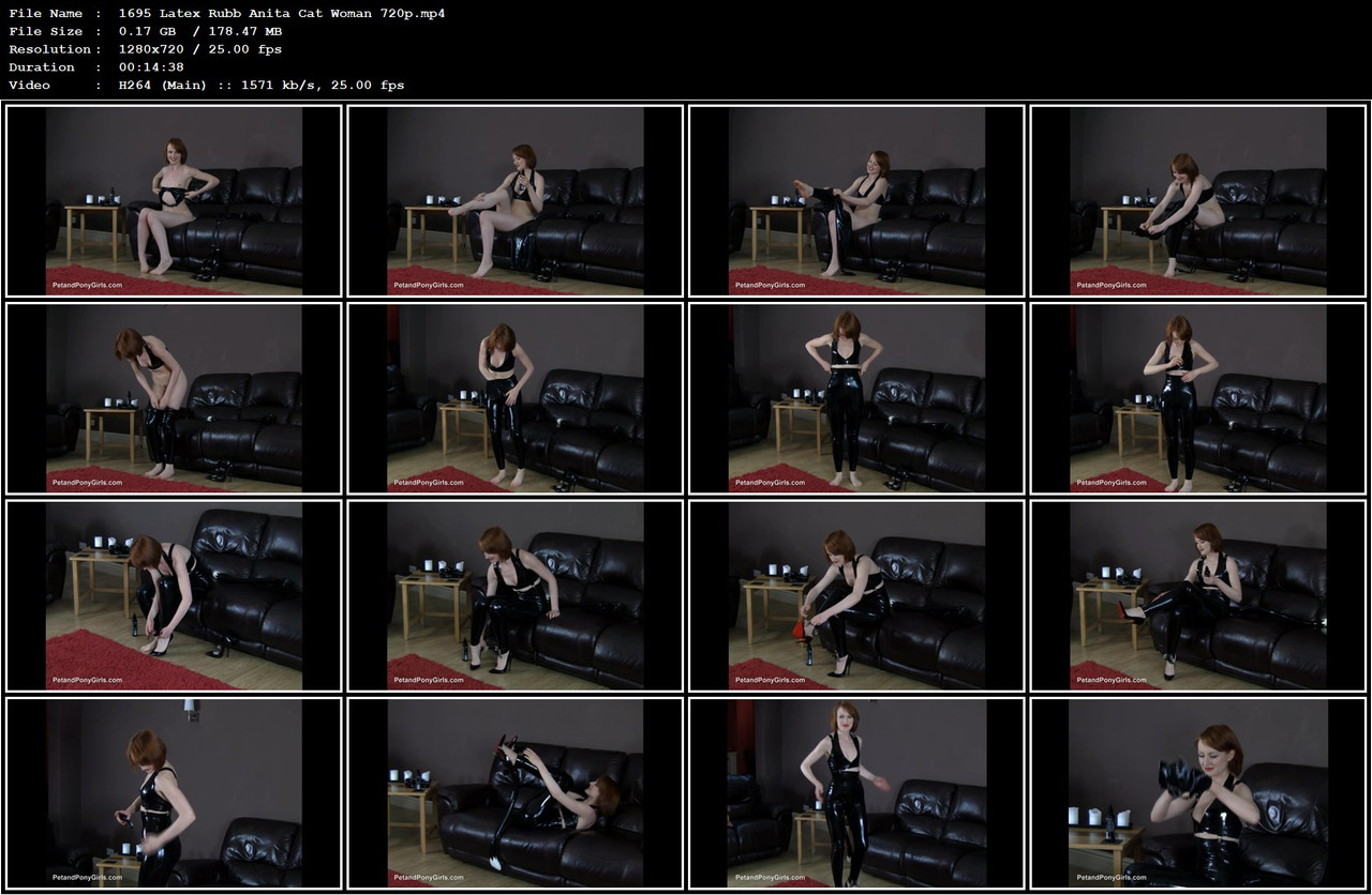 1695 Latex Rubb Anita Cat Woman 720p mp4