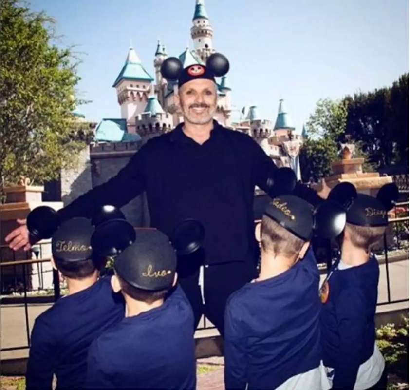 Miguel Bosé gana demanda por custodia de sus hijos