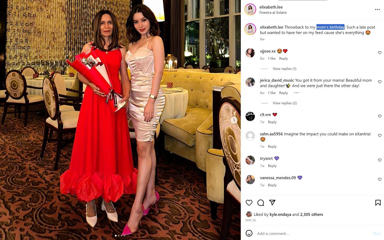 IG LIXA SANTIAGO _ 李麗華 (@elixabeth.lee) screenshot 01