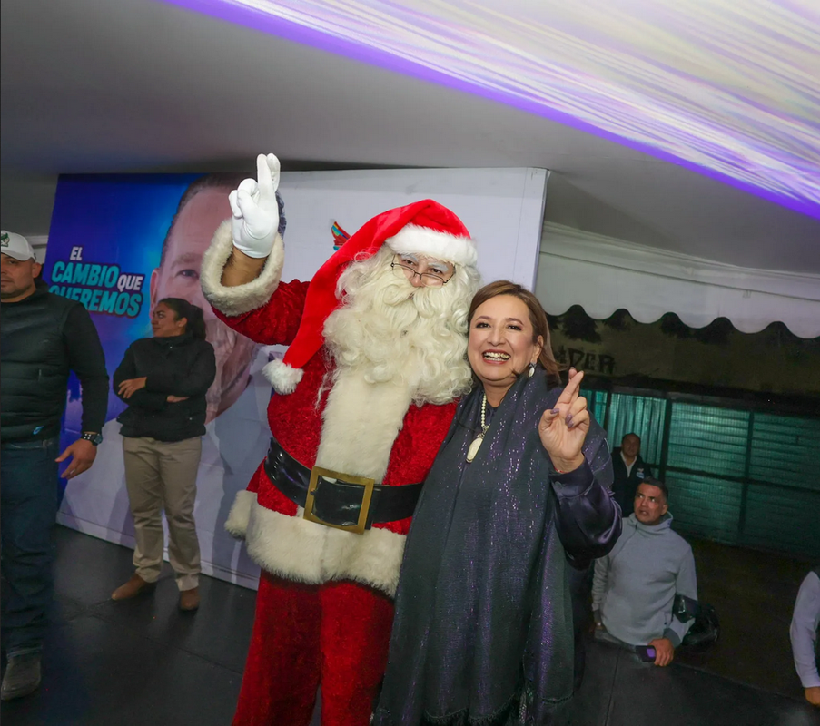 Por Navidad, Xóchilt Gálvez pide silla a Santa, la voy a necesitar, dice