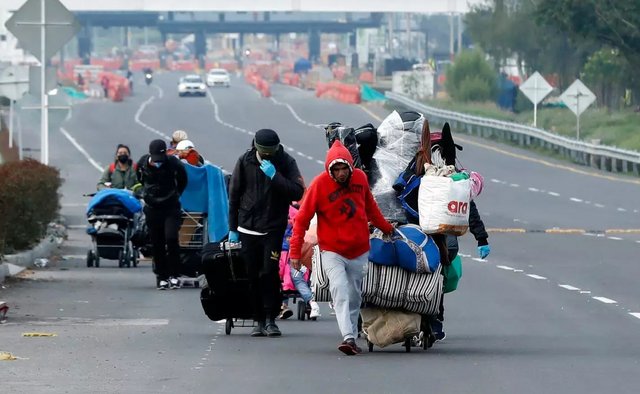 Migrantes venezolanos