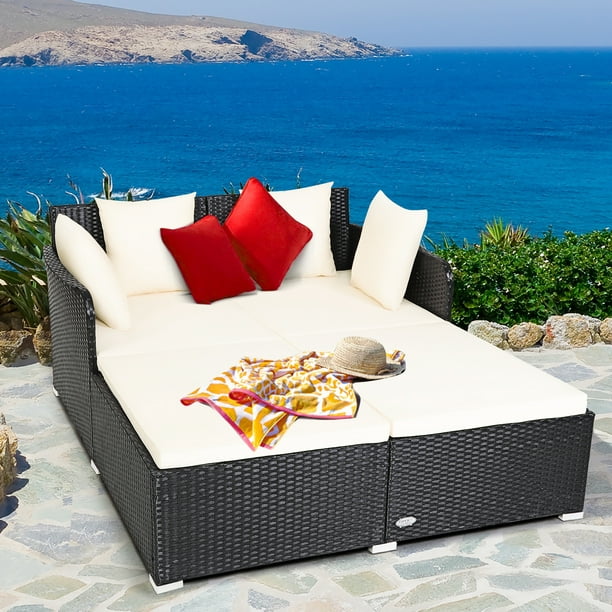 Costway Rattan Daybed Just 3 at Walmart – 42% Off