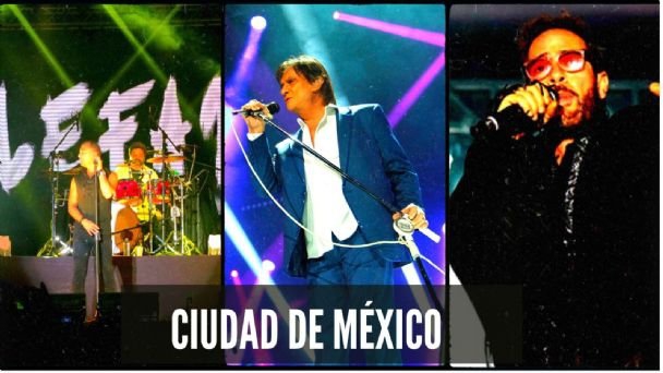 La CDMX no se detiene: Estos son los conciertos más importantes del fin de semana