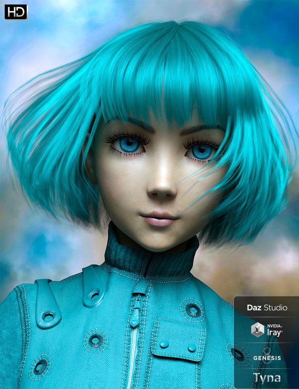 Tyna for Genesis 8 Female Tyna for Genesis 8 Female