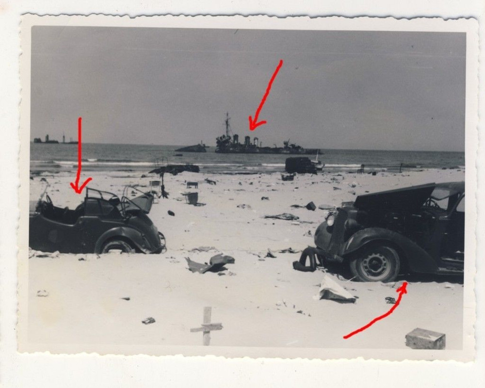 Foto DÜNKIRCHEN Frankreich - BRITISCHE Fahrzeuge