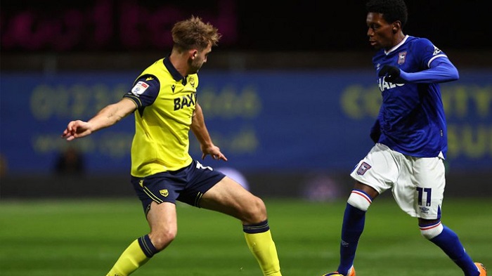 Ipswich vs Oxford, 22h00 ngày 01/01