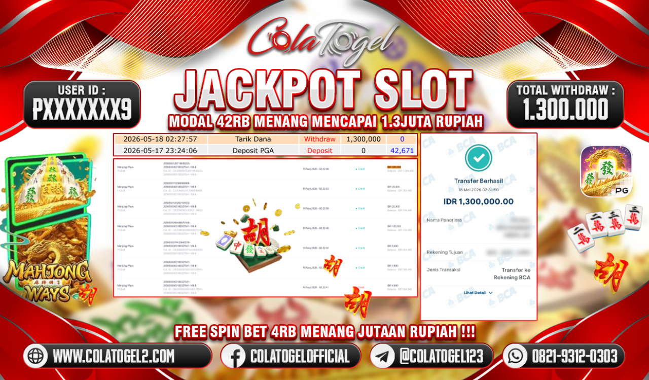 JACKPOT SLOT GACOR!!