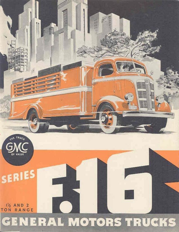 1938 GMC F-16 COE adv.