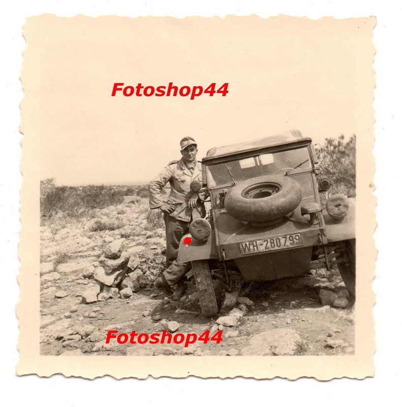 Afrika PKW Afrikakorps VW Kübelwagen Typ 82