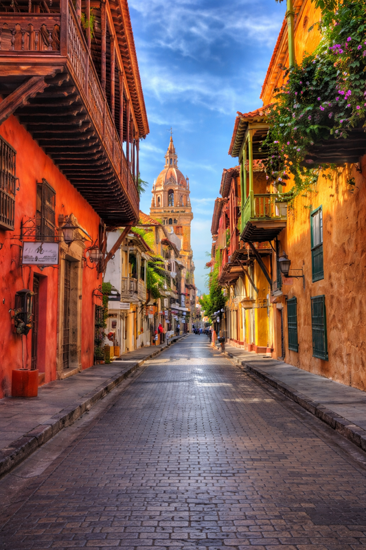 Calle histórica de Cartagena