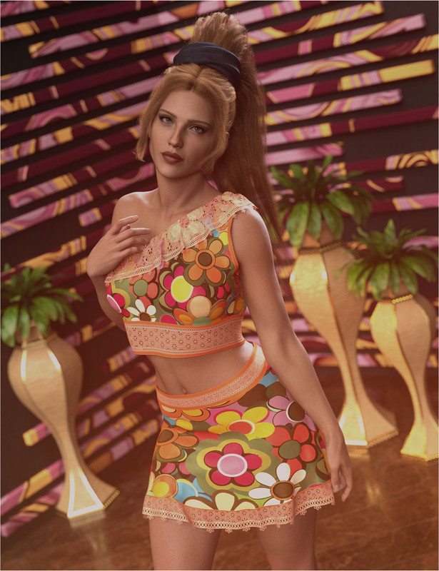 dForce Katia Outfit for Genesis 9