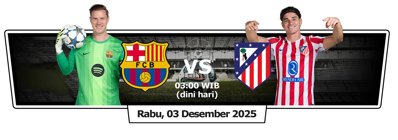 Playkami prediksi Barcelona vs Atletico Madrid