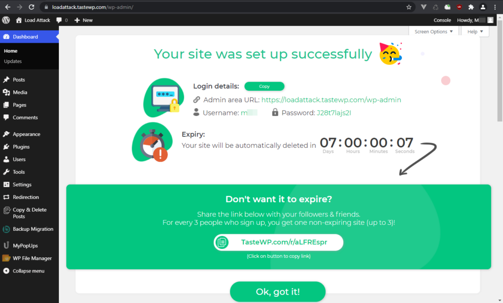 Esperimenti su WordPress con TasteWP - Quootip