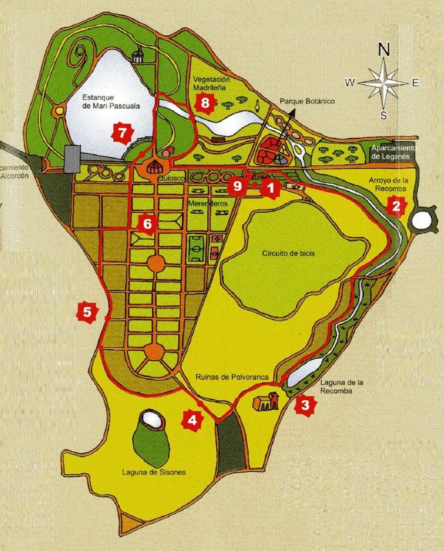 PARQUE DE POLVORANCA-2016/2022-MADRID - Paseando por España-1991/2016 (1)