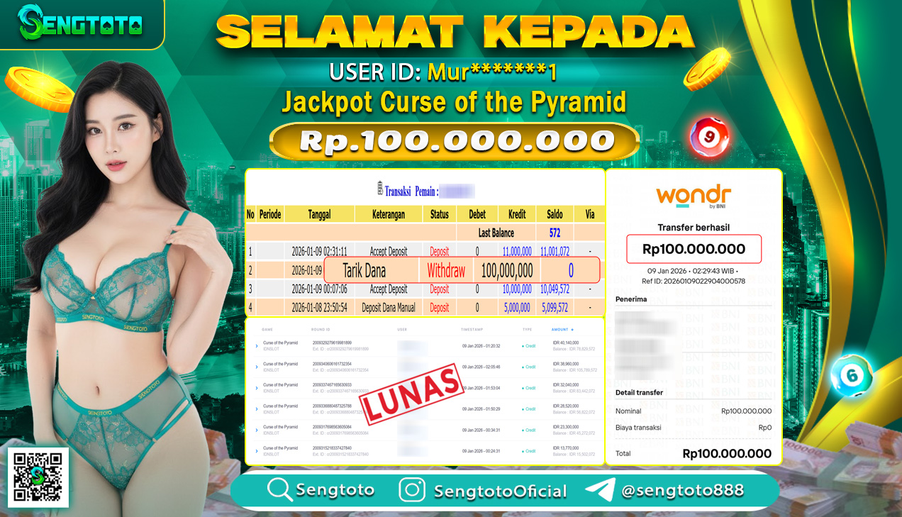 BUKTI PEMBAYARAN SLOT CURSE OF THE PYRAMID