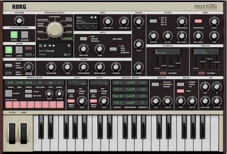 KORG Software microKORG v1.0 (Mac OS X)