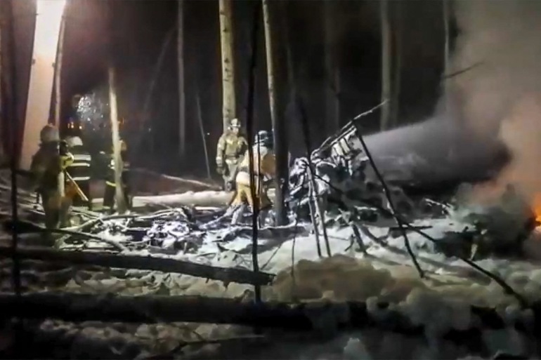 Varios muertos al estrellarse un avión de carga bielorruso en Siberia