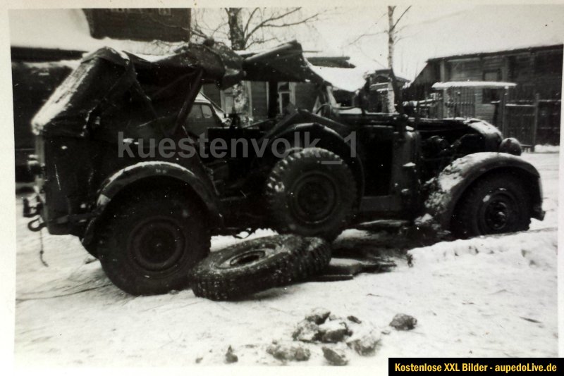 Orig. Fotos Kfz Volltreffer Trümmer 2.WK Kennung