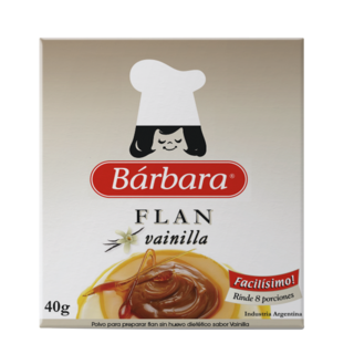 5160 | Flan Barbara Vainilla X 60 Grs