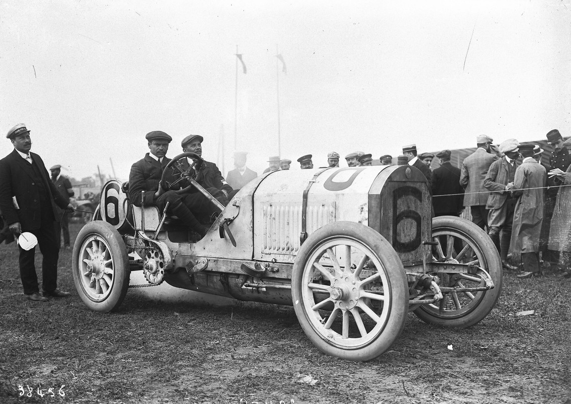 GPL BRANGER 1908 BRANGER GP de l'ACF HEMERY BENZ