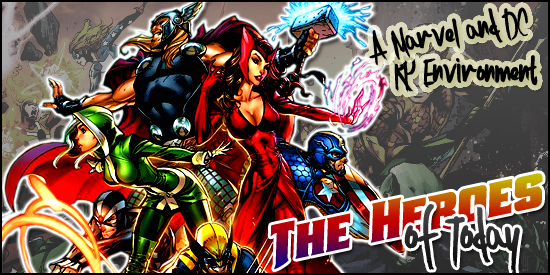 The Heroes of Today; DC/Marvel Crossover Site-Advert