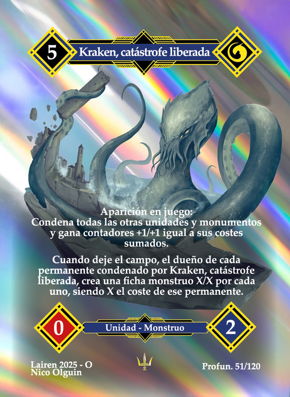 KRAKEN, CATASTROFE LIBERADA