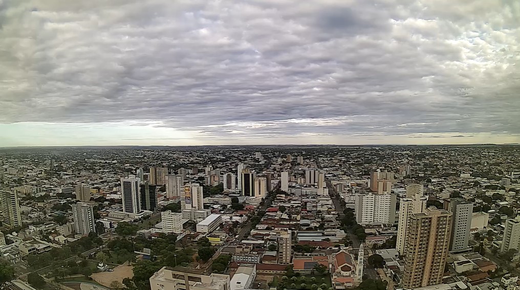 Campo Grande nesta manhã de quinta-feira