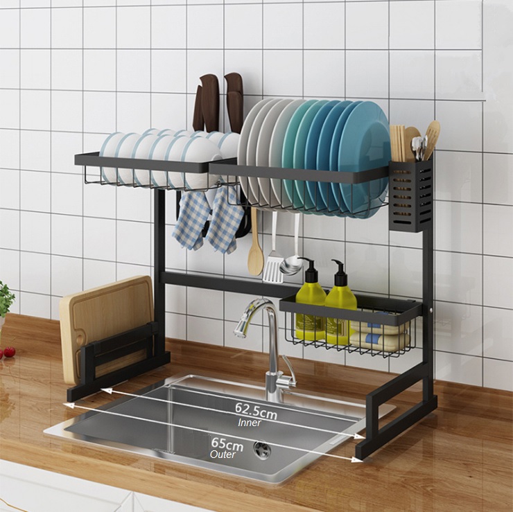 osuki kitchen dish rack sink top