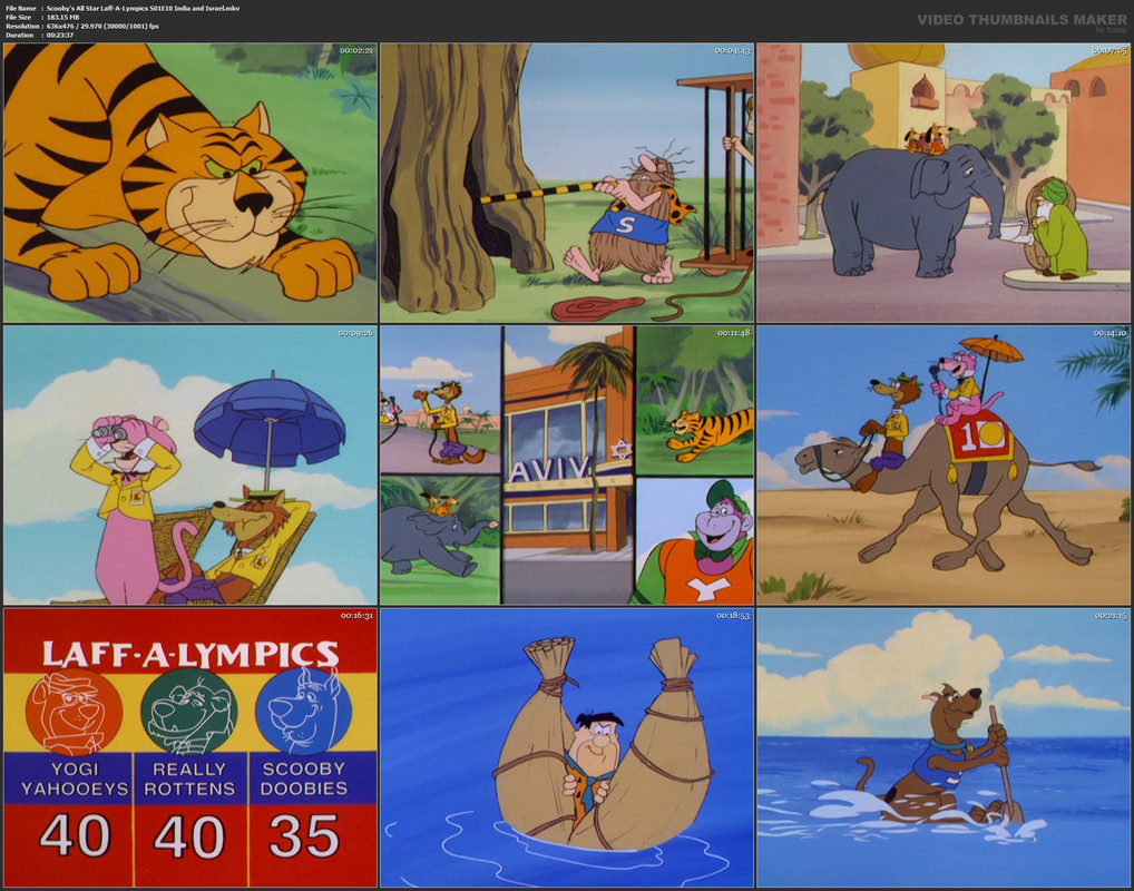 Scooby's All Star Laff-A-Lympics S01E10 India and Israel.mkv