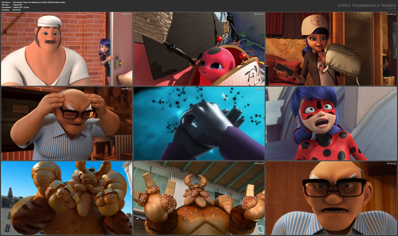 Miraculous Tales of Ladybug & Cat Noir S03E05 Bakerix.mkv
