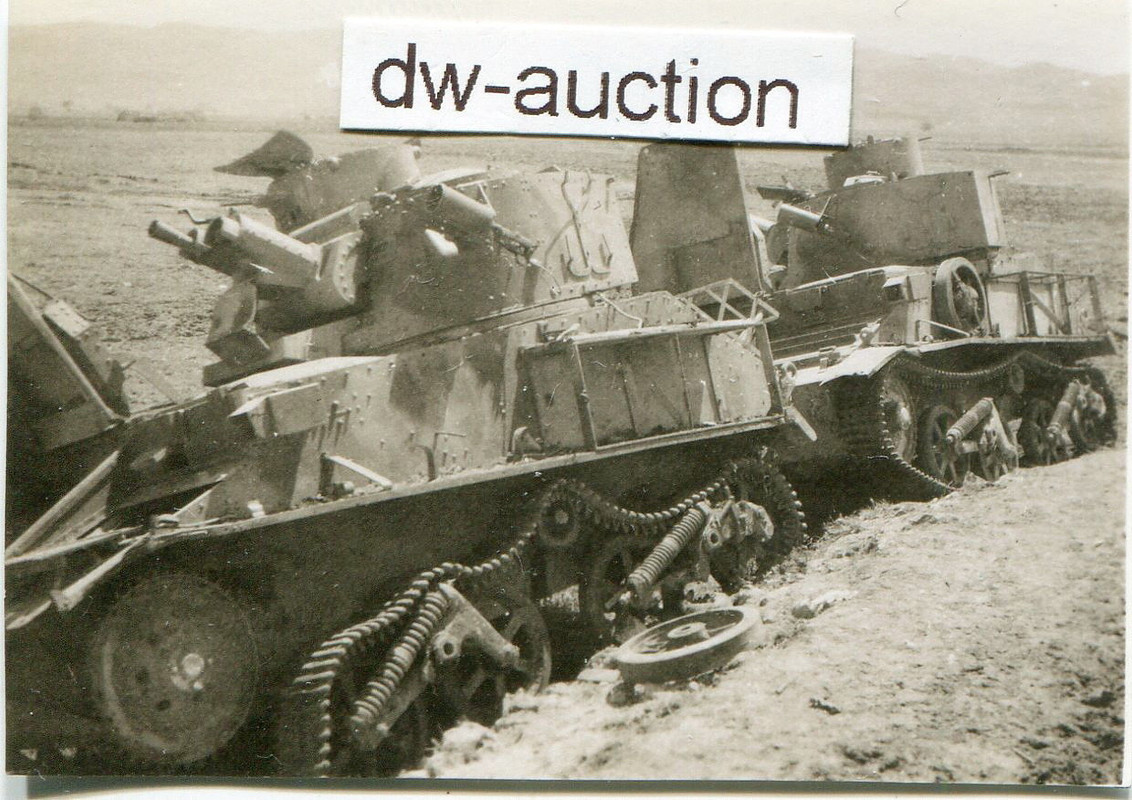 Griechenland , zerstörte englische Panzer , Kret