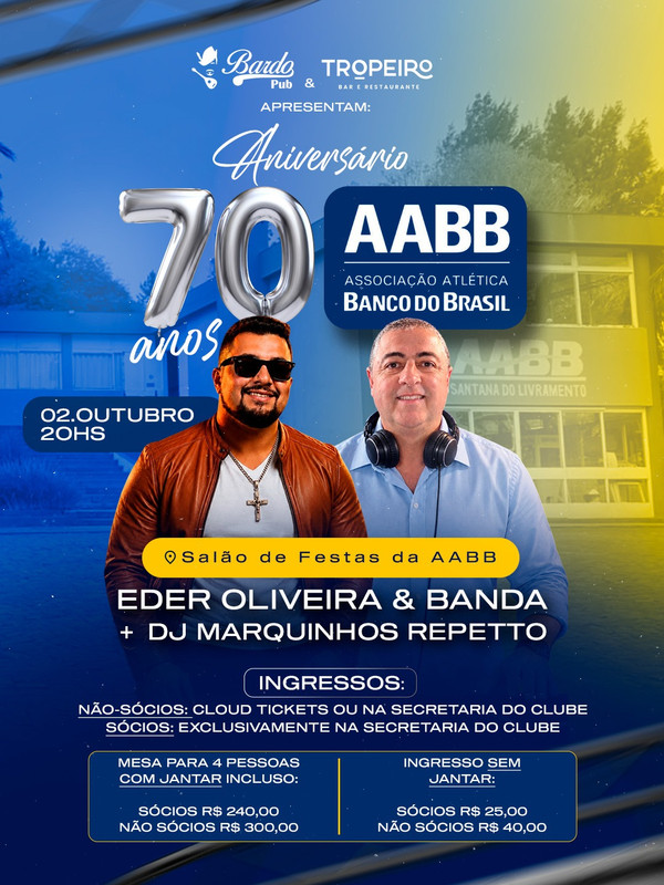 70 Anos AABB
