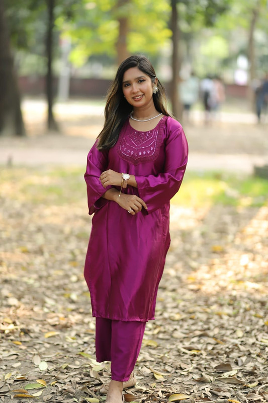 Japani Silk Two Piece