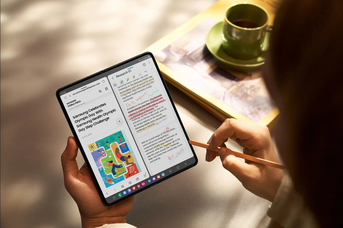 Sam’s Club pone rebaja casi de remate al Samsung Galaxy ZFold5 de 512 GB