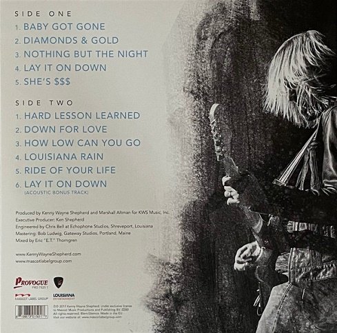 Kenny Wayne Shepherd Band - Lay It On Down (2017) [Vinyl Rip 1/5.64] DSD | DSF + MP3