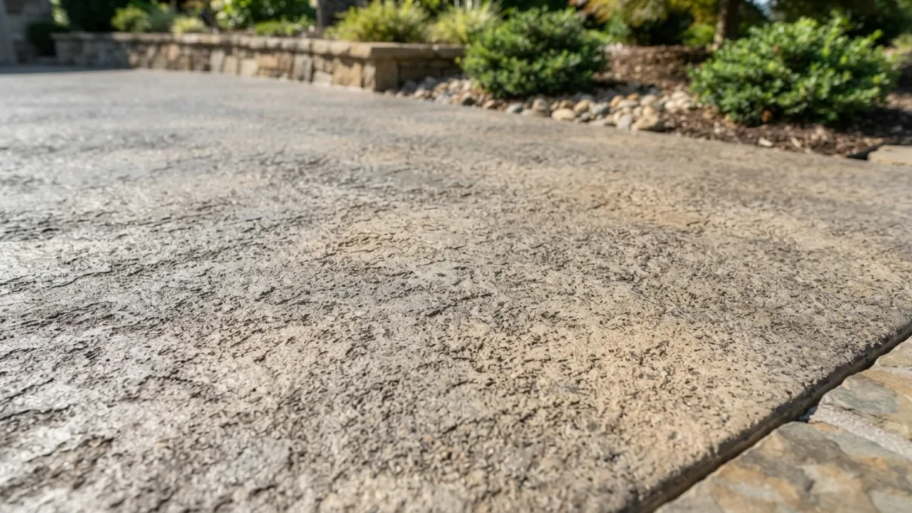 Concrete overlay types San Antonio driveway resurfacing