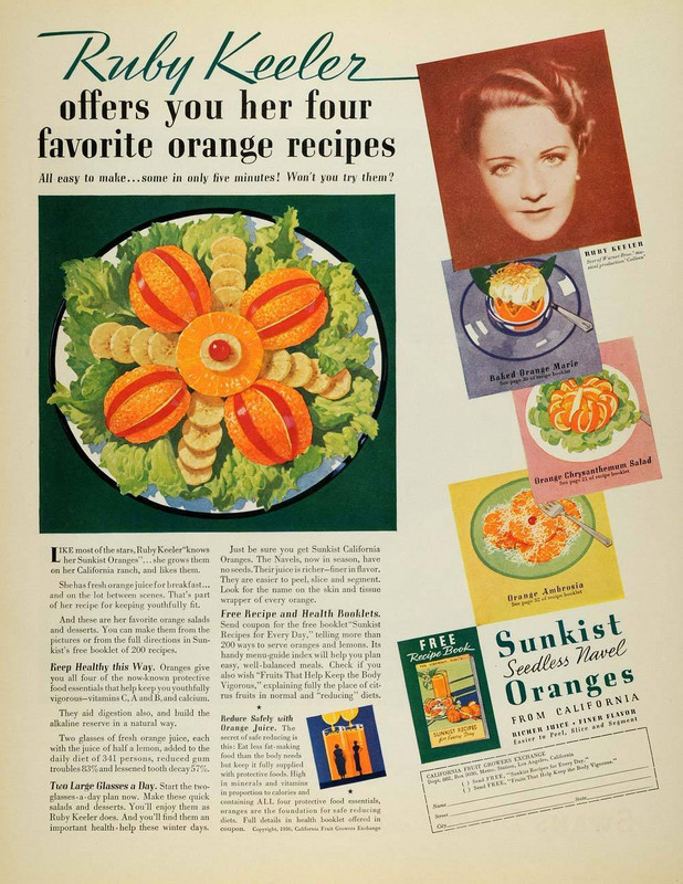 ruby_keeler_sunkist_oranges _1936