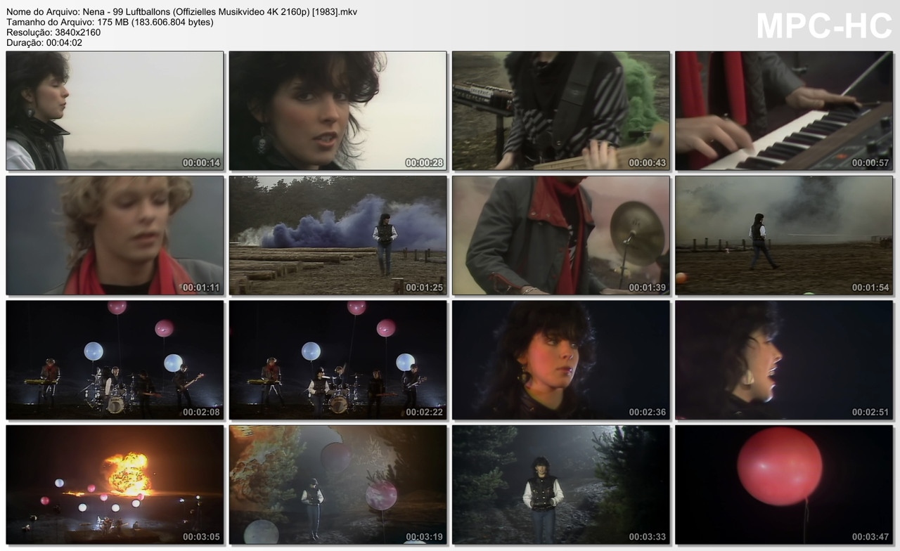 Nena - 99 Luftballons (Offizielles Musikvideo 4K 2160p) [1983]