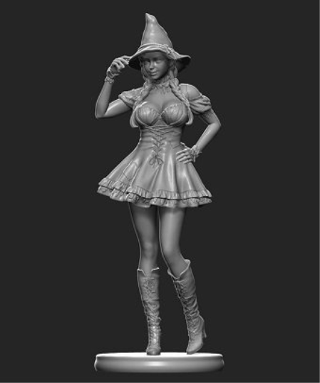 Halloween Girl – 3D Print Model