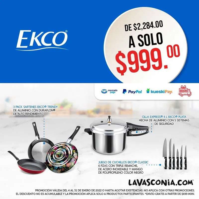 LA VASCONIA hasta 50% DE DESCUENTO 
