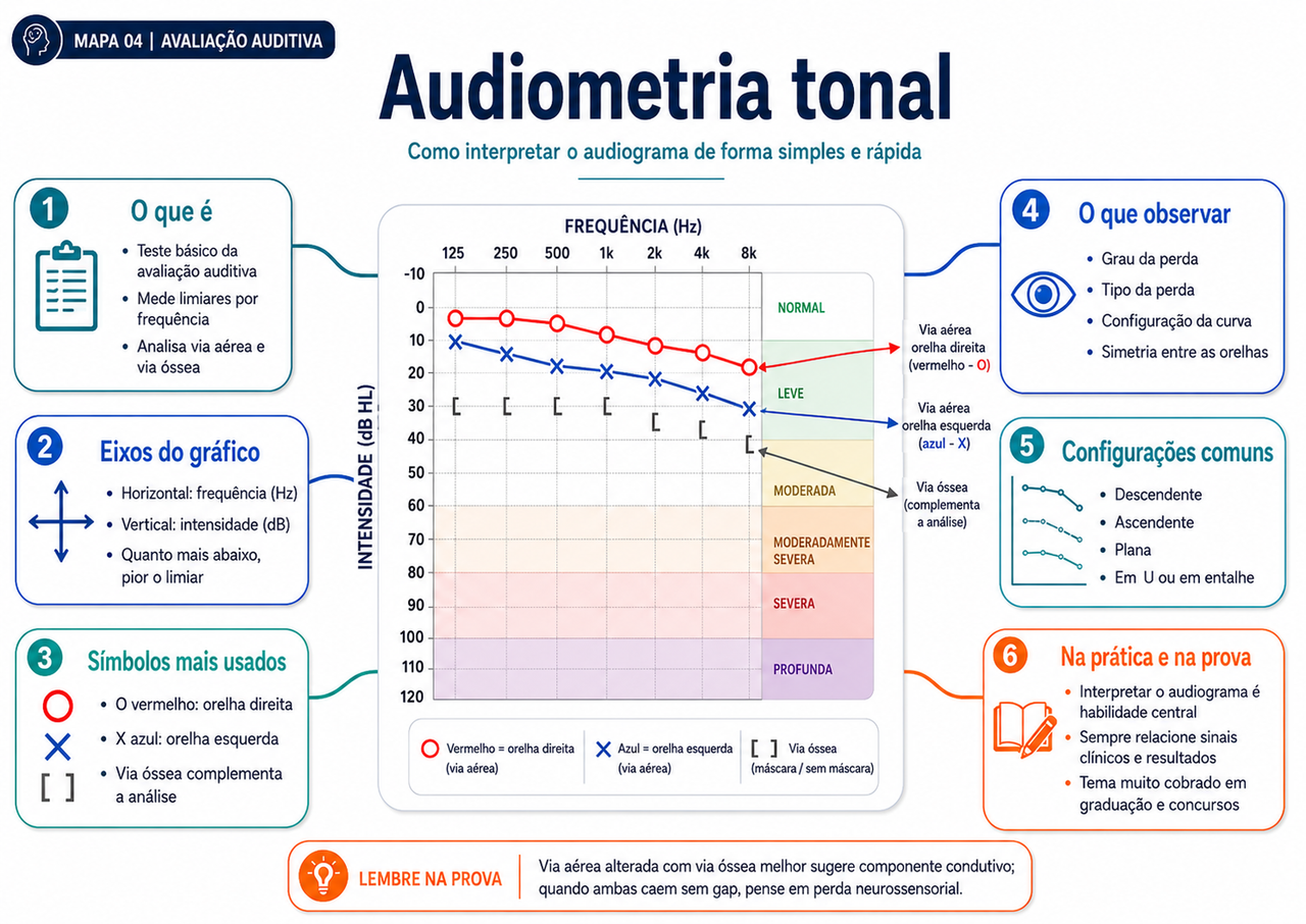 Mapa mental de Fonoaudiologia 3