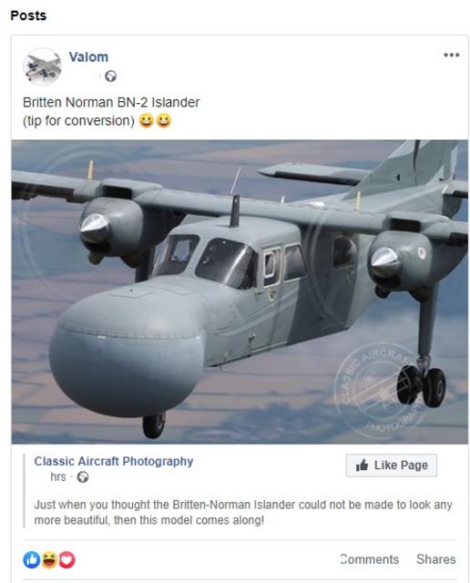 1/48 - Fairey Britten Norman BN-2A/B & T (Turbo) Islander by Valom