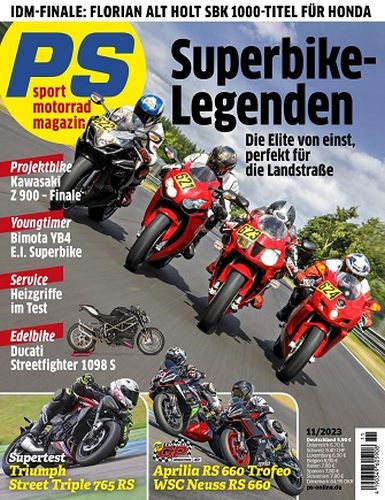 Cover: Ps Motorradmagazin November No 11 2023