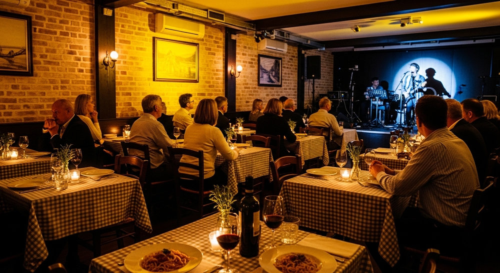 Вечер в ресторане с уймой впечатлений