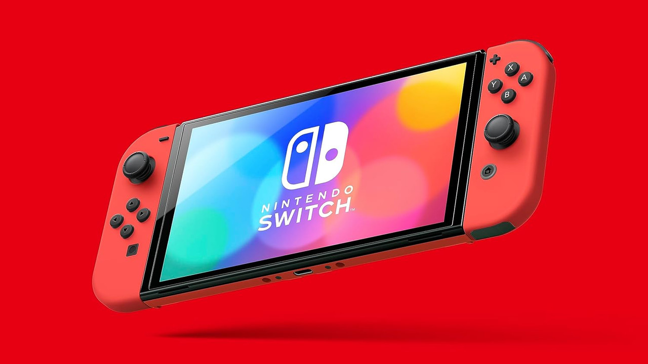 Consola Nintendo Switch OLED Edición Mario Red
