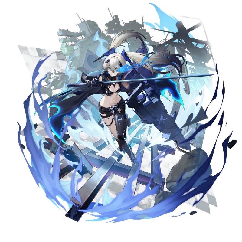 Splash art 4: Blue ashes skin Splash art 4: Blue ashes skin