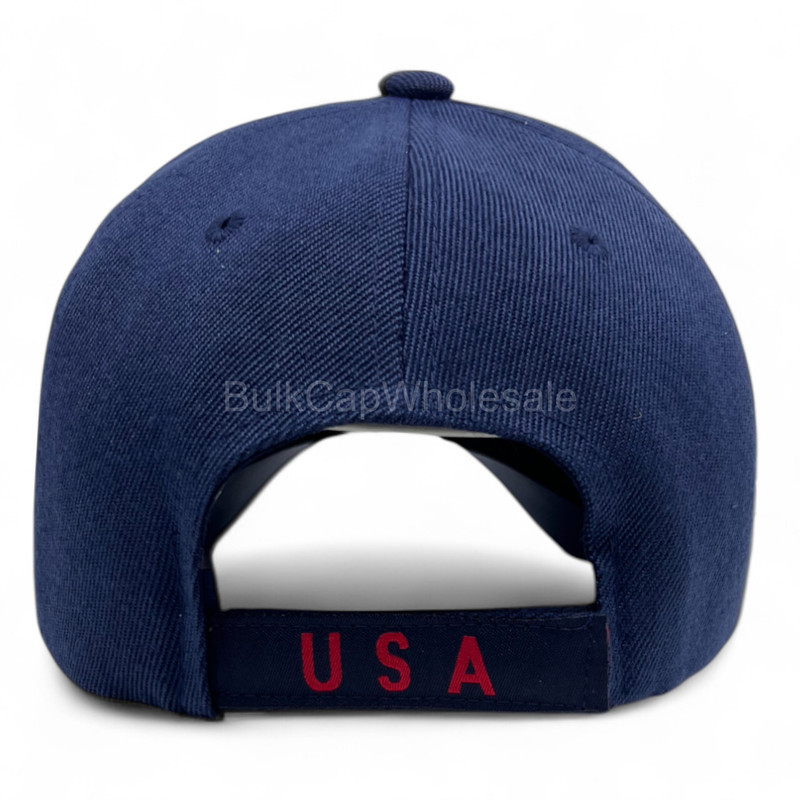 baseball cap USA american flag adjustable size hat men women visor hats



