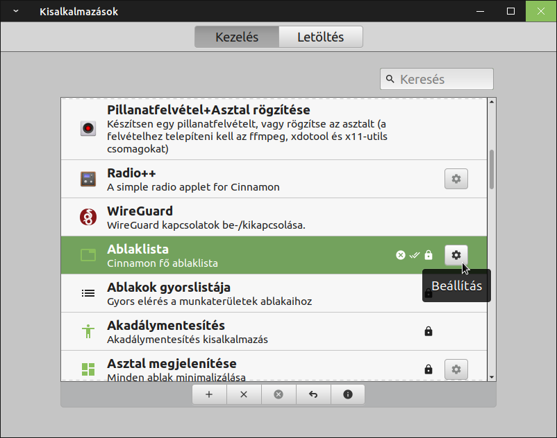 Cinnamon Kisalkalmazások a Panelen_02