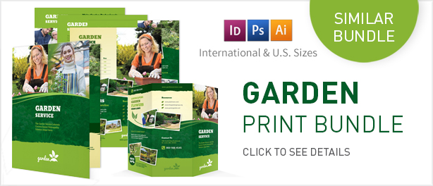 Garden Service Print Bundle 2 - 4