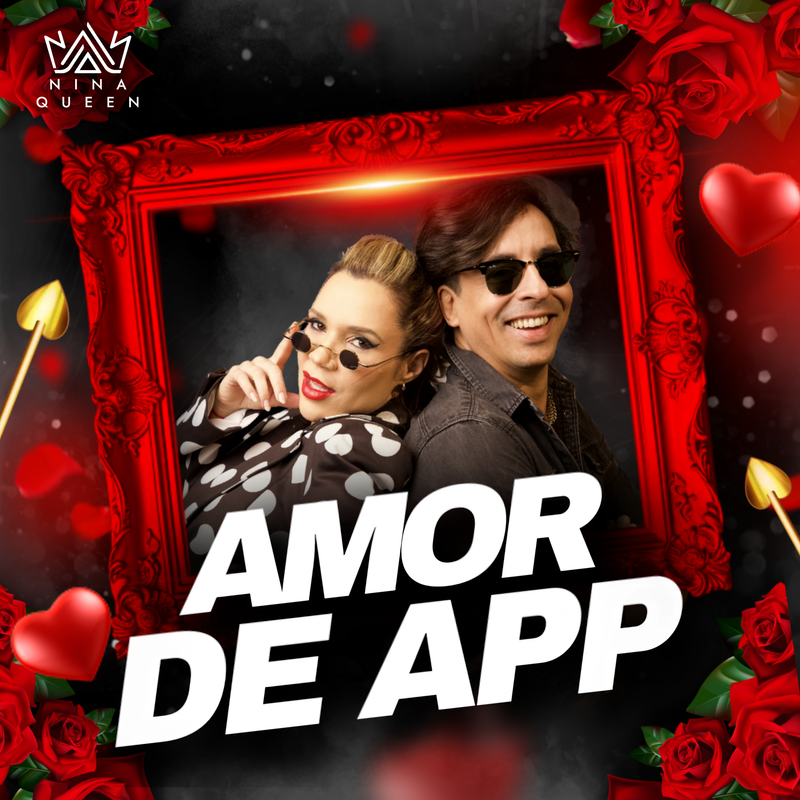 Capa do single Amor de App de Nina Queen